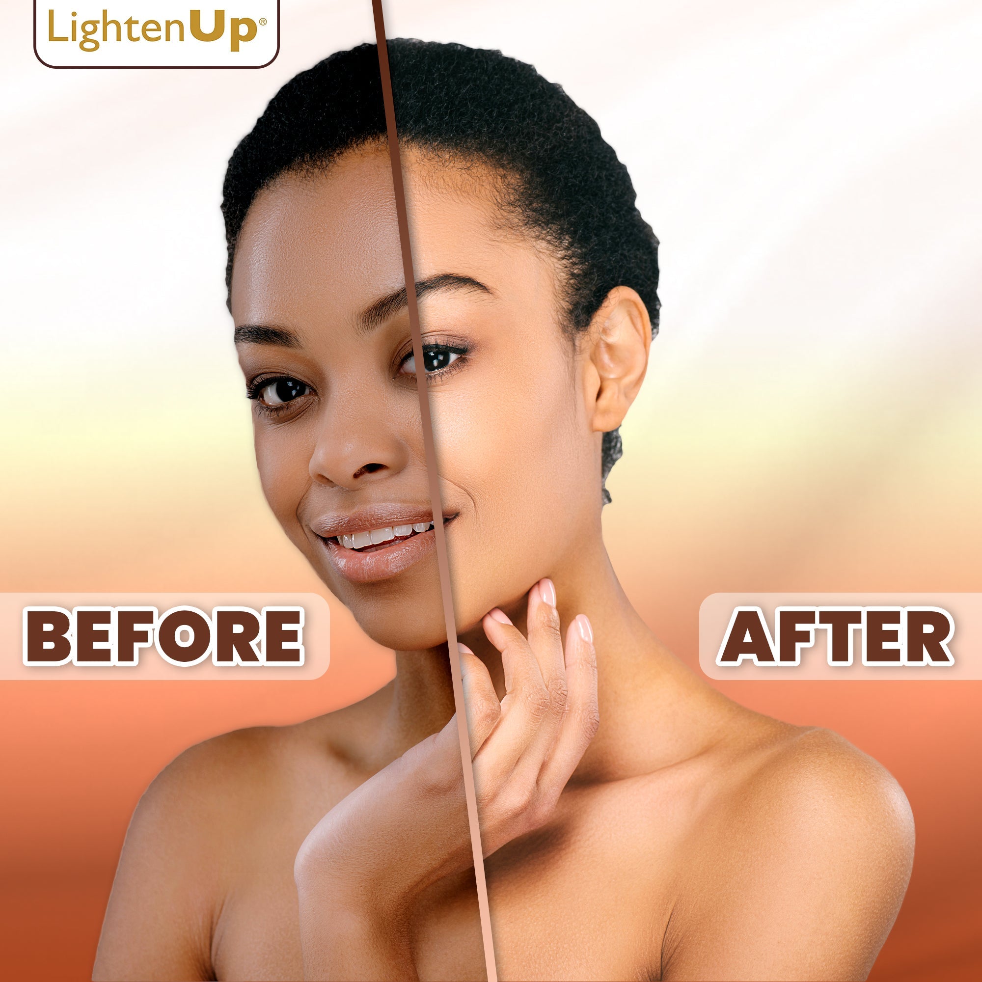 LightenUp Plus Lightening Body Lotion Result In 7 Days 400ml ...