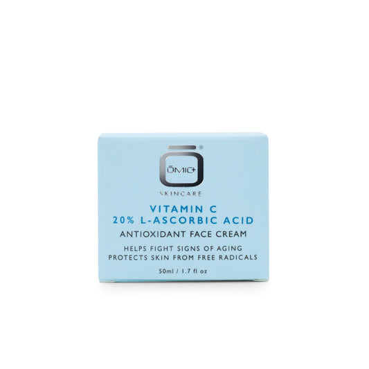 Omic+ Vitamin C 20% L- Ascorbic Acid Antioxidant Face Cream 50ml